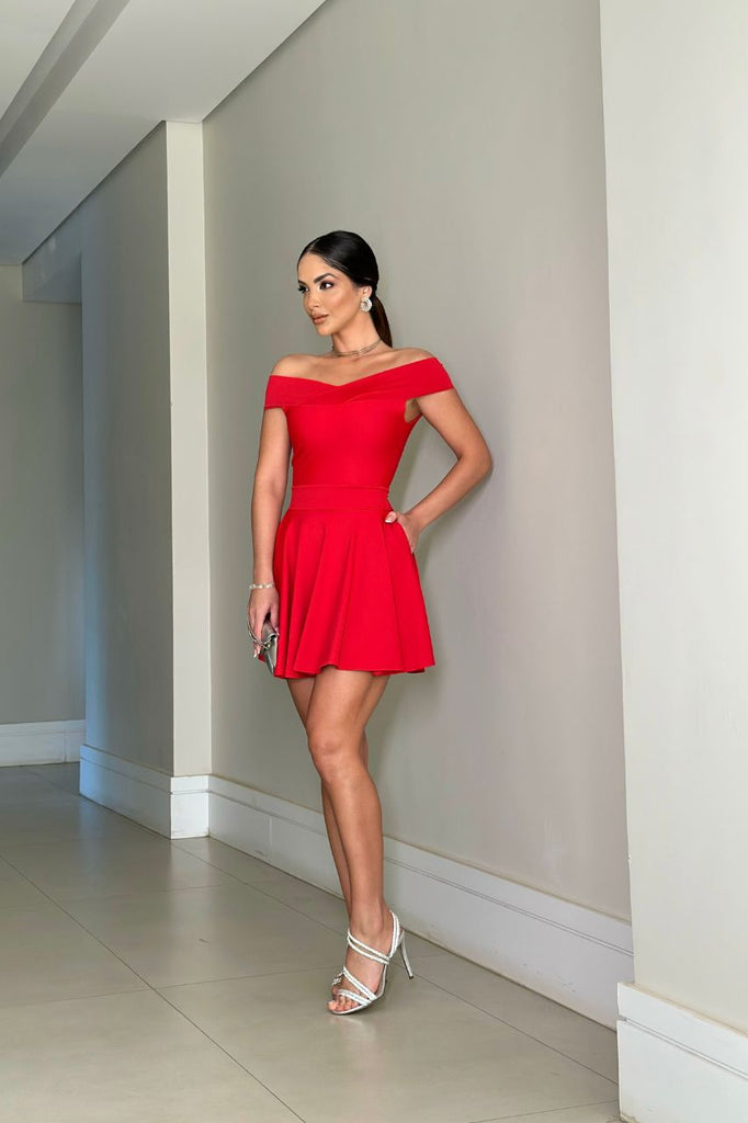 Poliana Red Dress