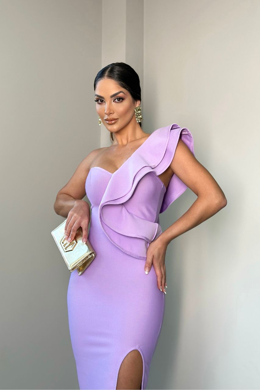 Vestido Bandage Maribel Lila