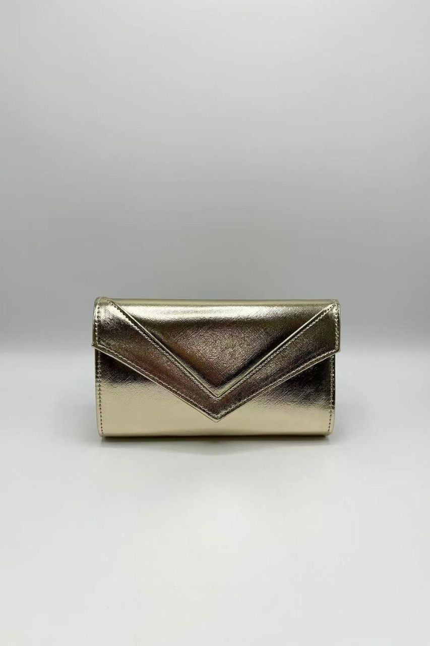 Bolso Clutch Amanda Dorado