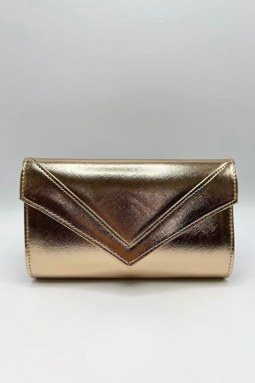 Bolso Clutch Amanda Dorado