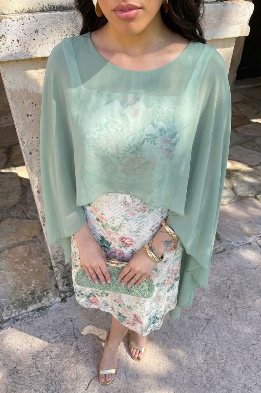 Vestido Midi Celina Estampado