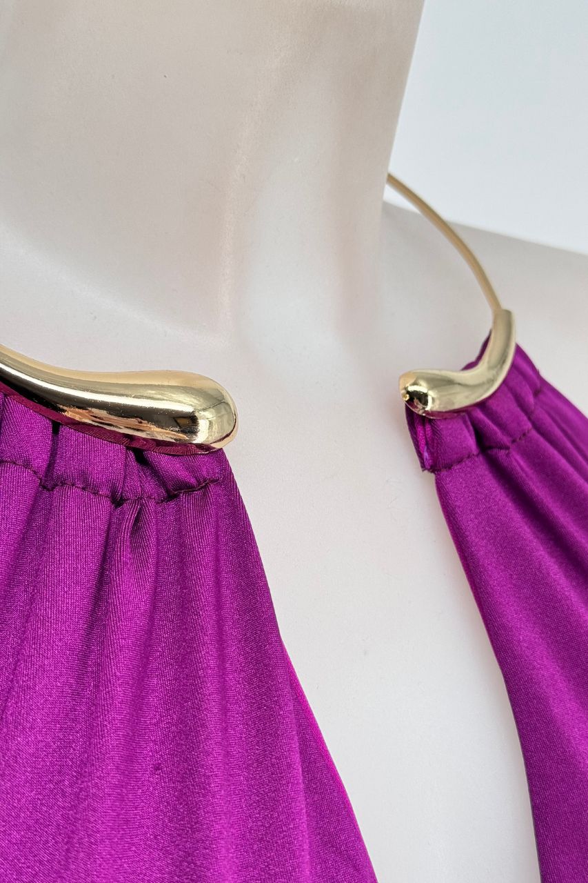 Vestido Largo Liliana Buganvilla