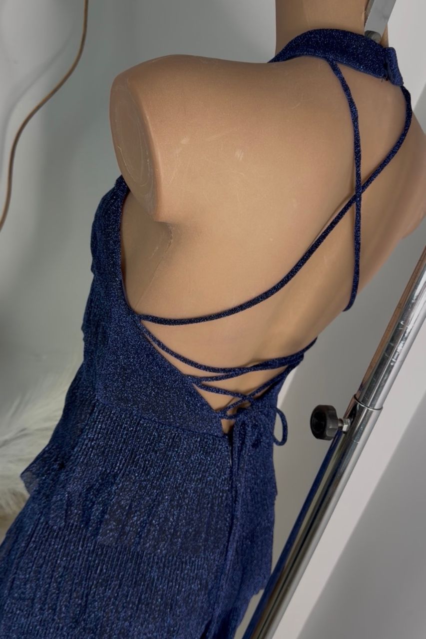 Vestido Largo Ofelia Azul
