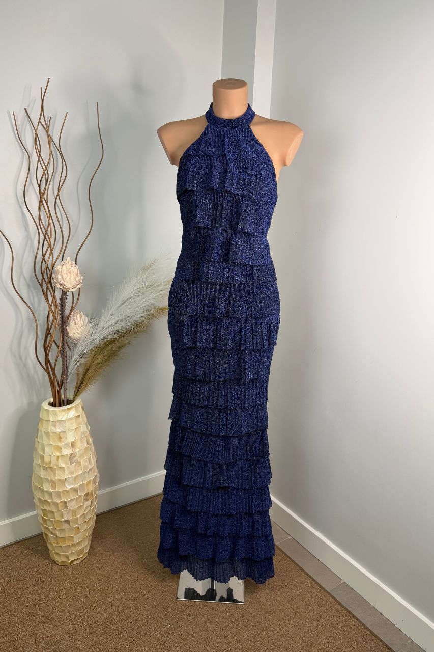Vestido Largo Ofelia Azul