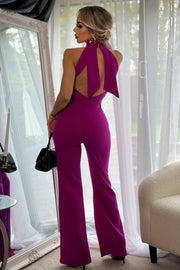 Grace Mono Largo  Amarena con espalda descubierta