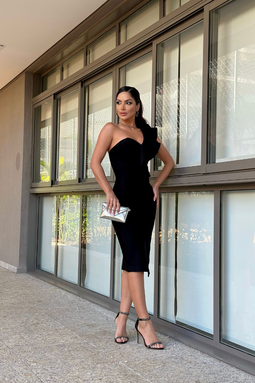 Vestido Bandage Maribel Negro