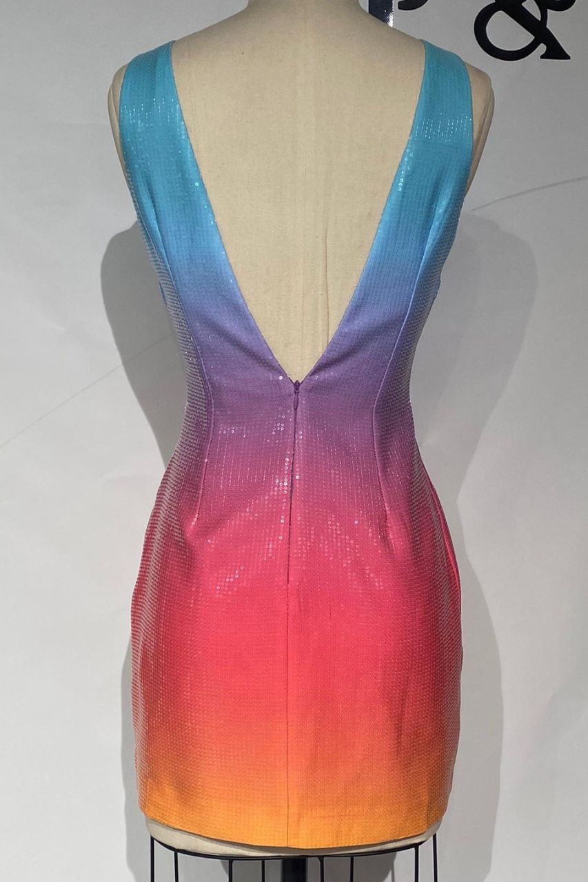 Vestido Zuleima corto con escote