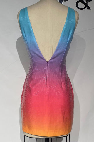 Image of Vestido Zuleima corto con escote