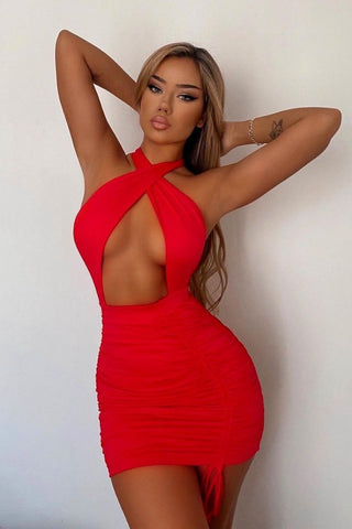 Vestido Marcela Rojo