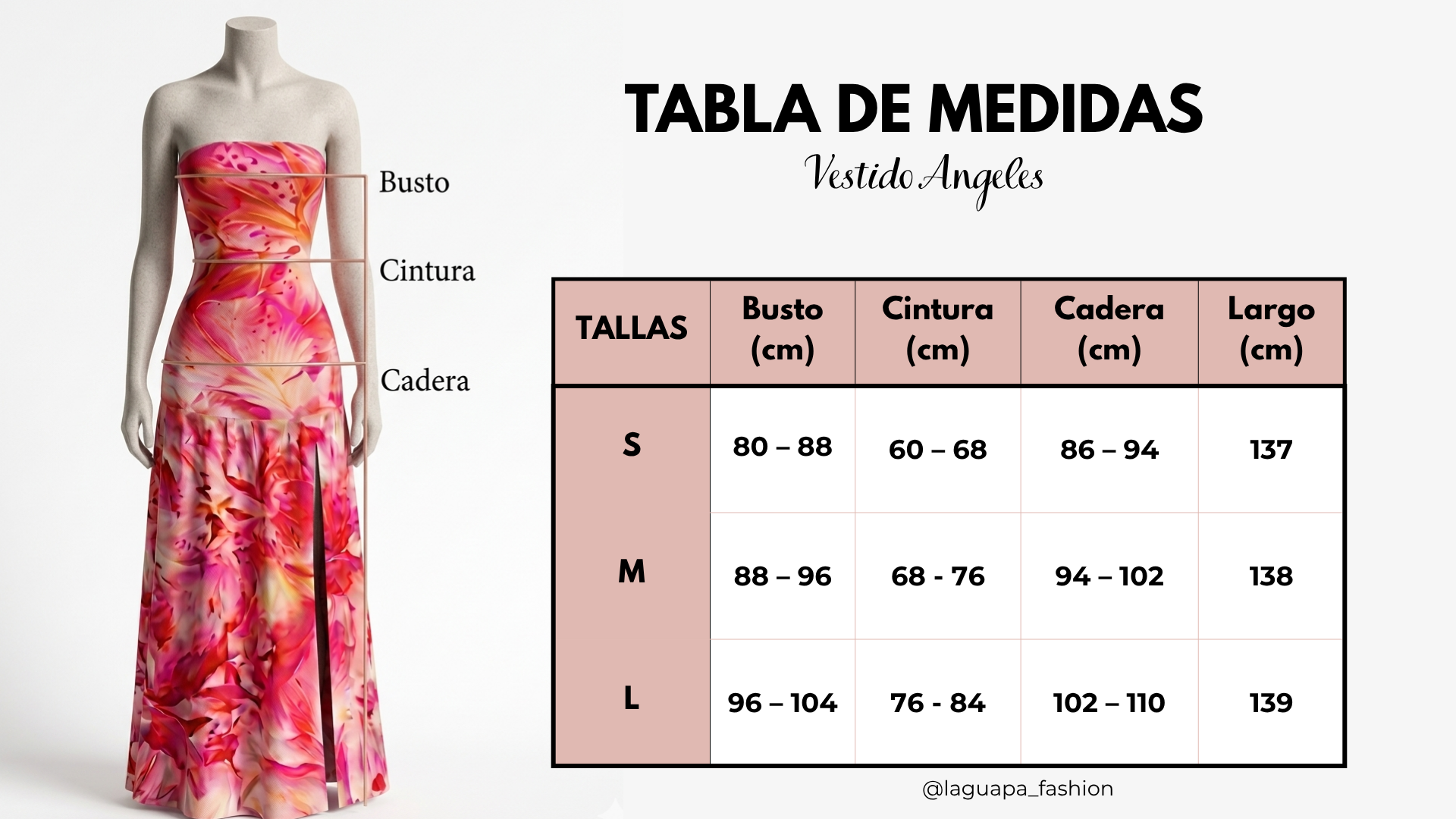 Vestido Largo Angeles Estampado