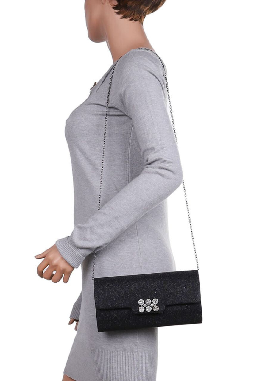 Bolso Clutch Luana Negro