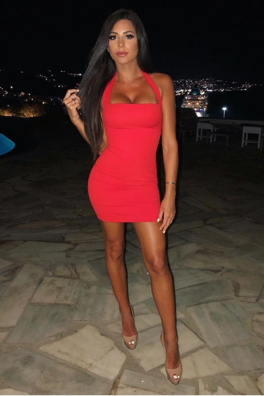 Paula Short Red Dress